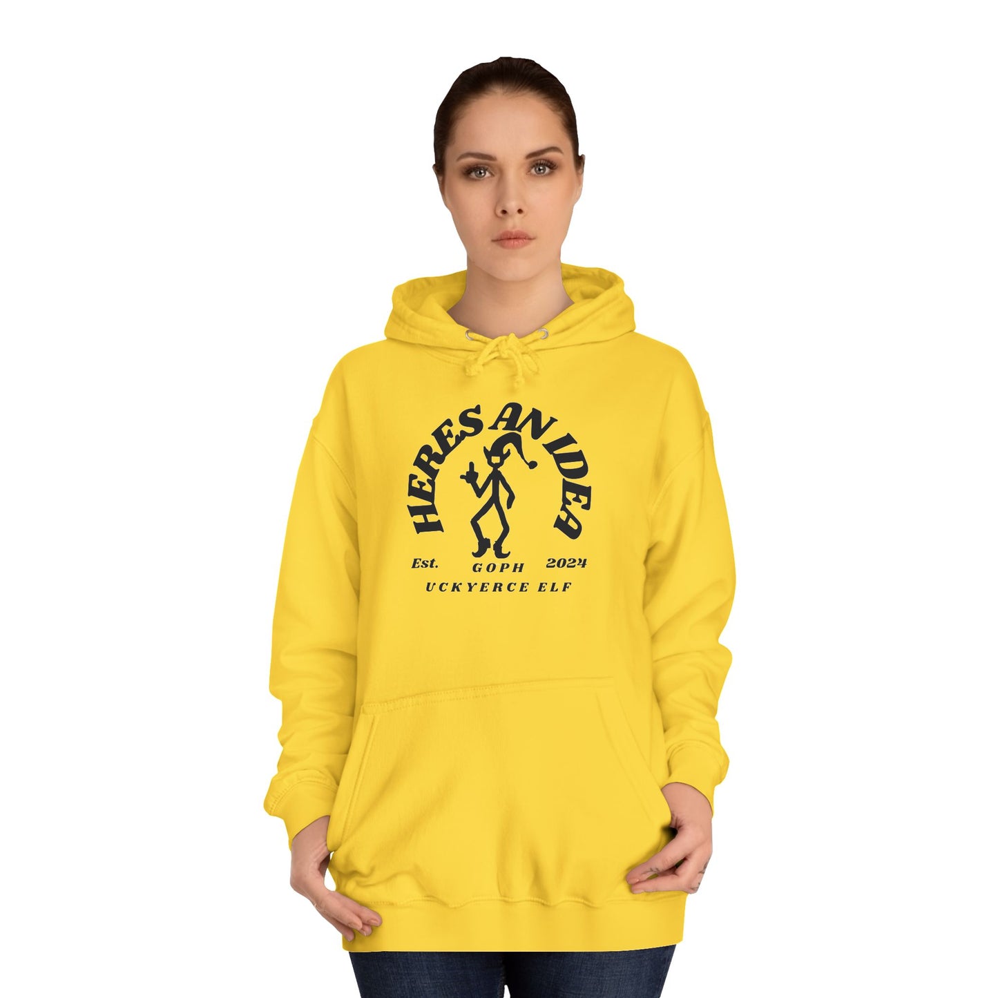 EB145 Unisex College Hoodie