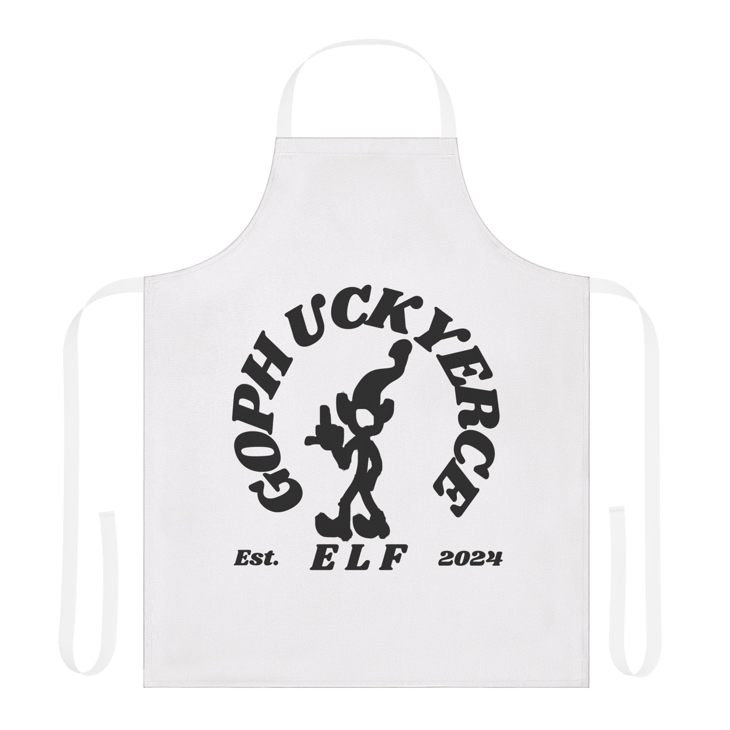 EB130 Elf Apron, 5-Color Straps (AOP)