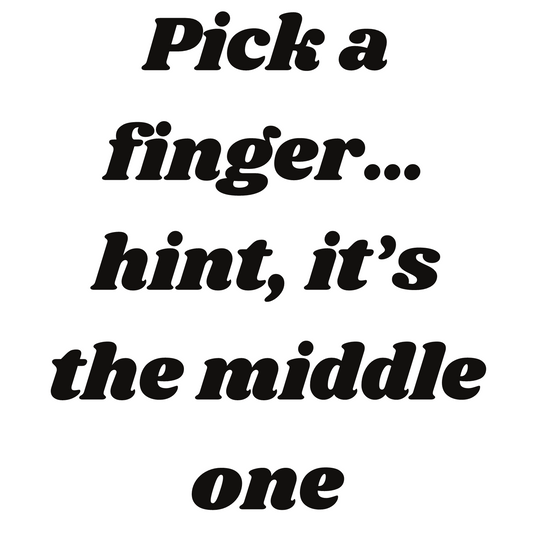 Random Pick a Finger RT231